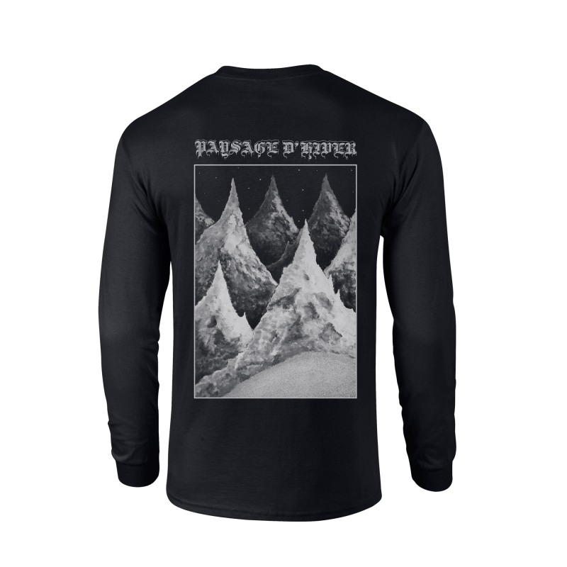 Paysage d’Hiver - Die Berge Longsleeve  |  L  |  black